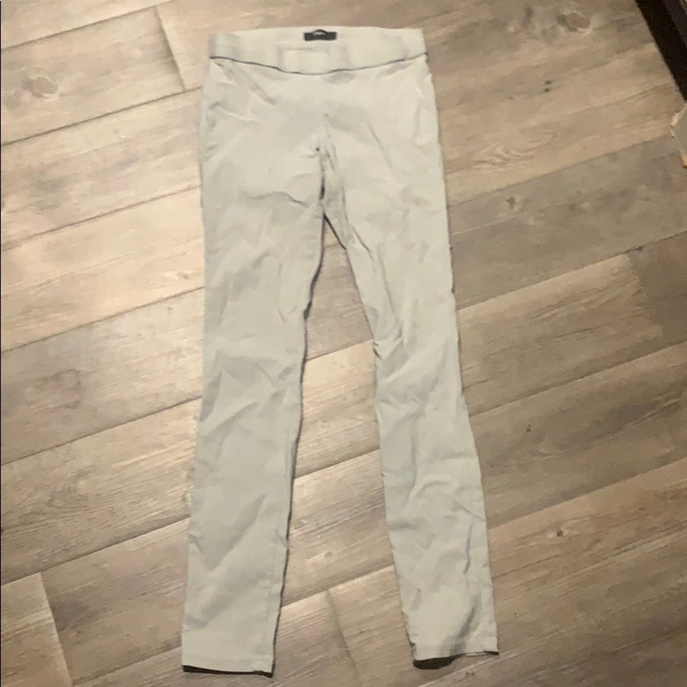 Light Grey Work Pant Leggings